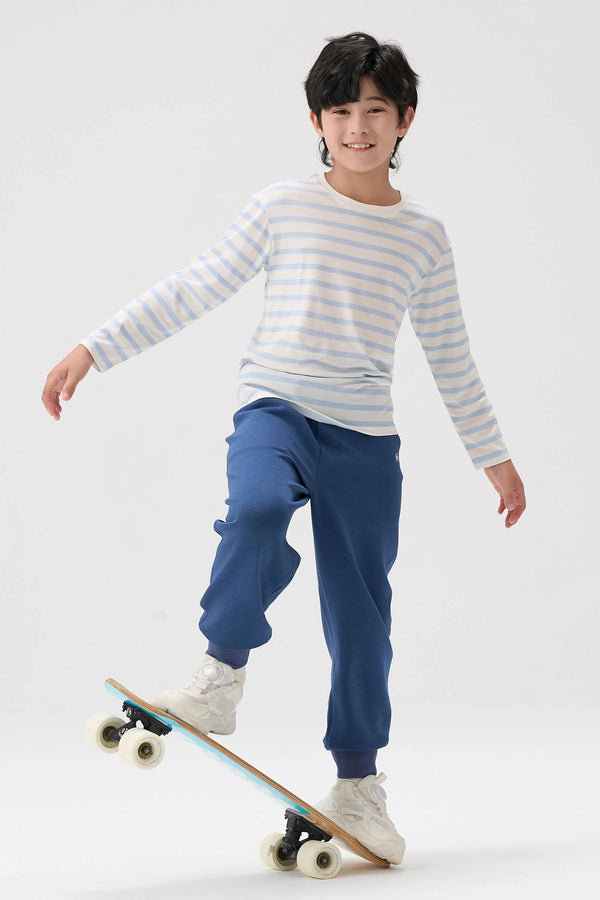 Durable Air-Layer Active Pants - Indigo Blue