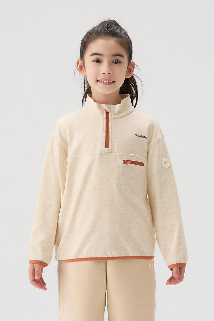 Cloud-Soft Wool Pullover - Ivory Beige