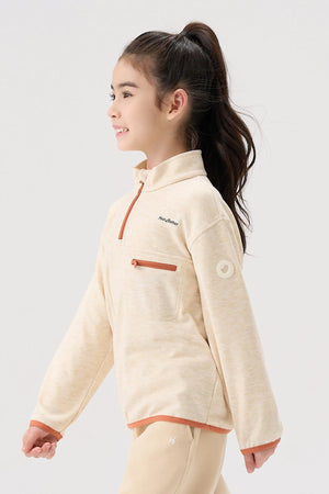 Cloud-Soft Wool Pullover - Ivory Beige