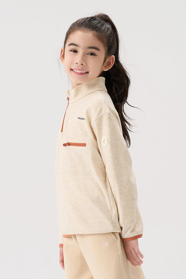 Cloud-Soft Wool Pullover - Ivory Beige