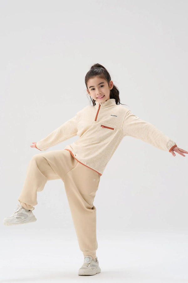 Cloud-Soft Wool Pullover - Ivory Beige