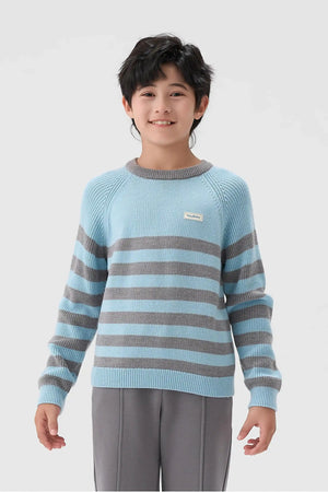 Ultra-Soft Merino Wool Sweater - Dusty Blue