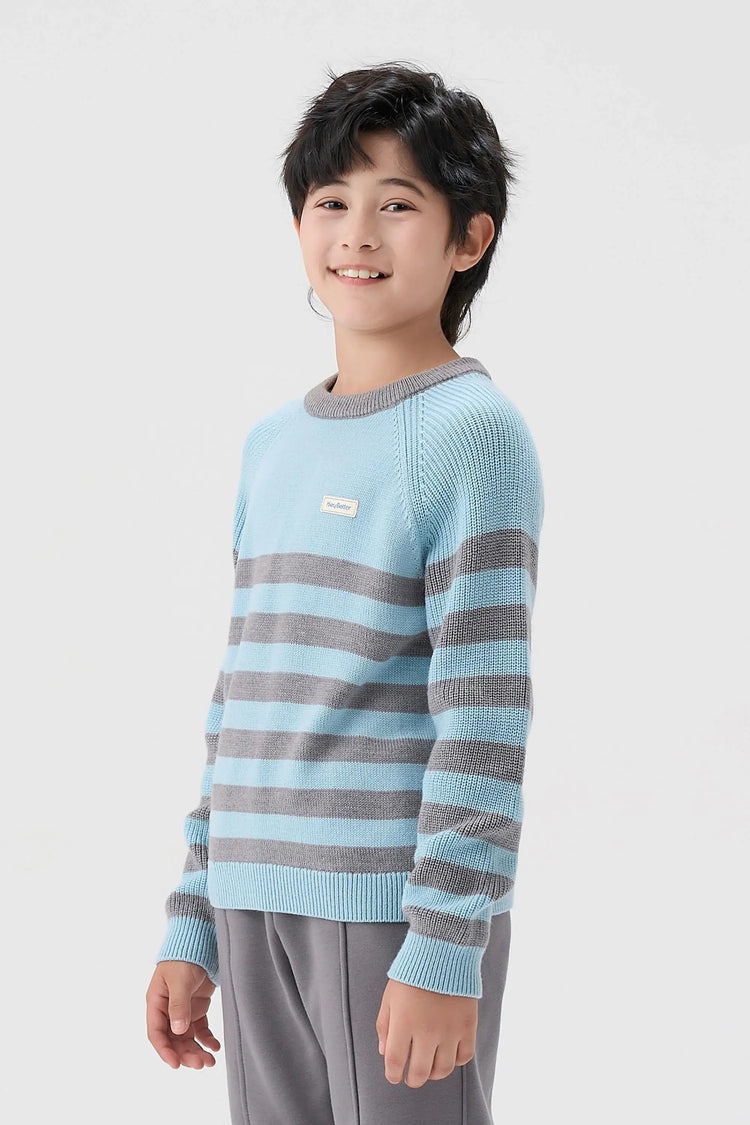 Ultra-Soft Merino Wool Sweater - Dusty Blue