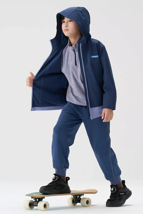 Waterproof Windproof Jacket - Indigo Blue