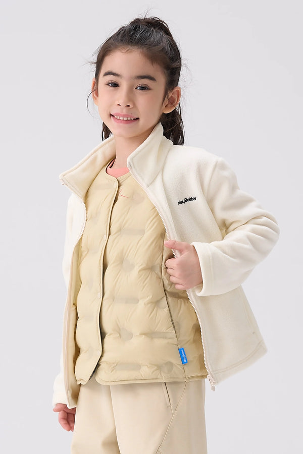 Two-Piece Convertible Jacket - Classic White
