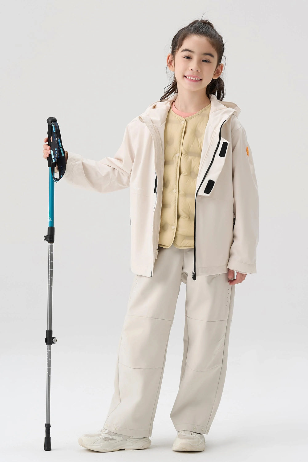 Two-Piece Convertible Jacket - Classic White