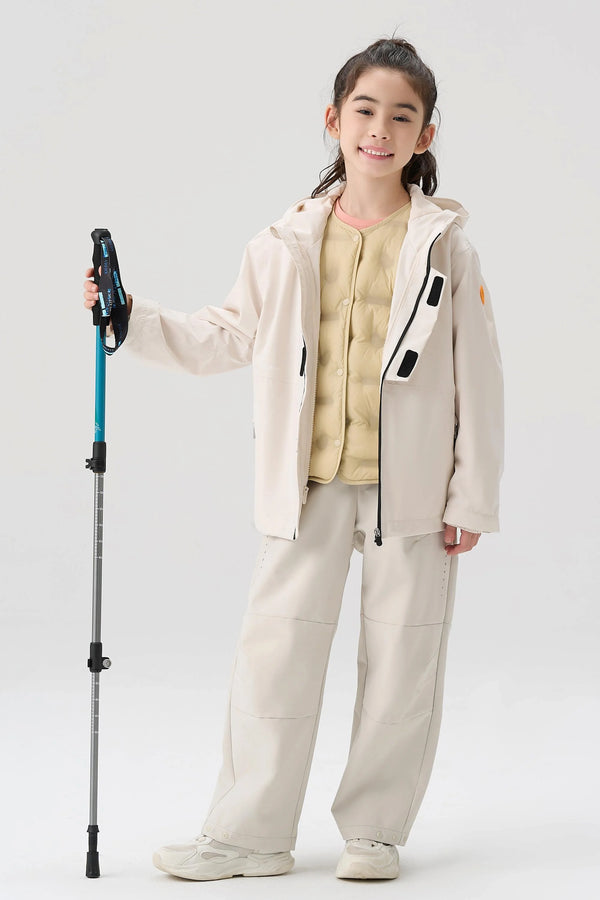 Two-Piece Convertible Jacket - Classic White