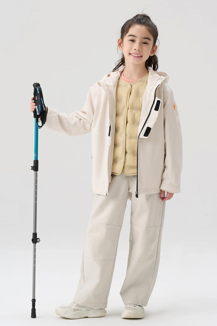 Two-Piece Convertible Jacket - Classic White