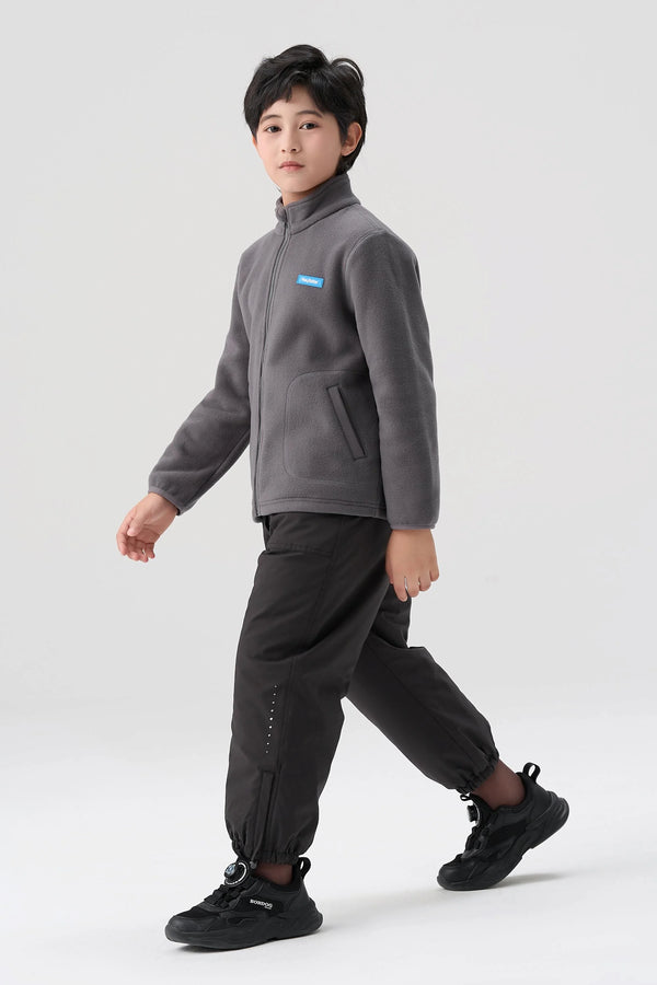 Lightweight Fleece Jacket - Ash Gray