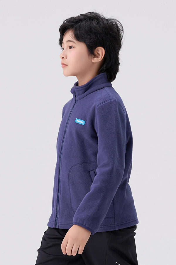 Lightweight Fleece Jacket - Indigo Blue