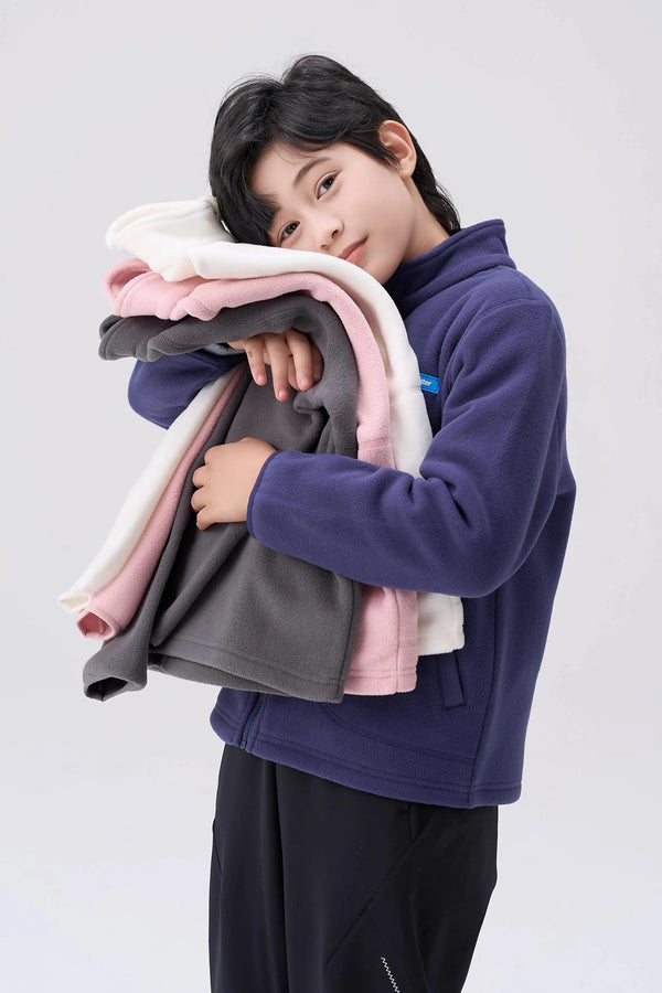 Lightweight Fleece Jacket - Indigo Blue