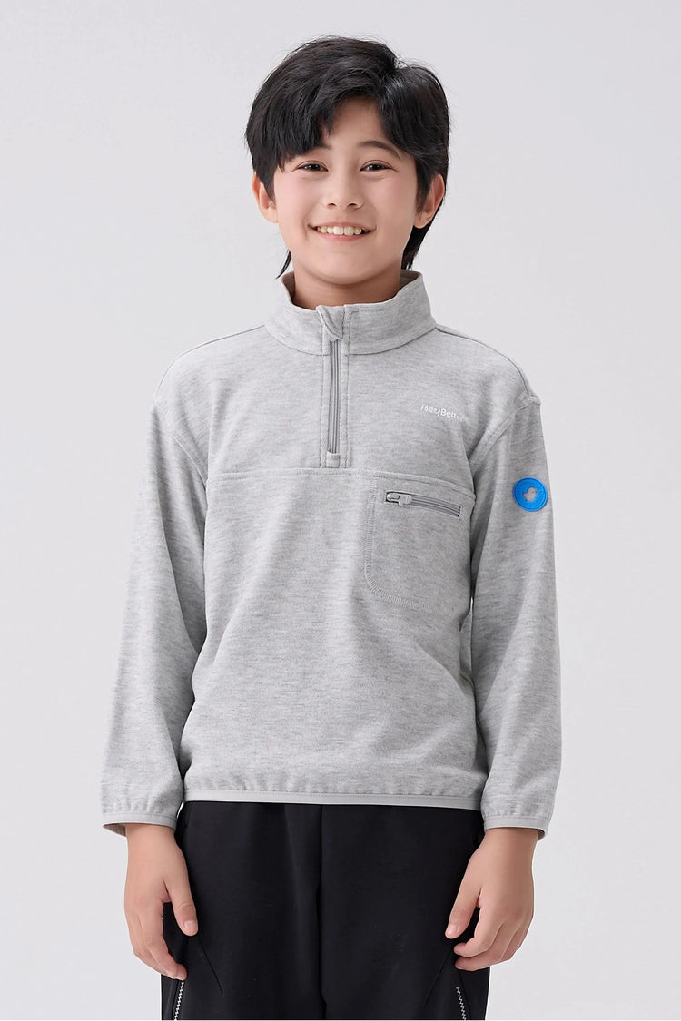 Cloud-Soft Wool Pullover - Light Grey