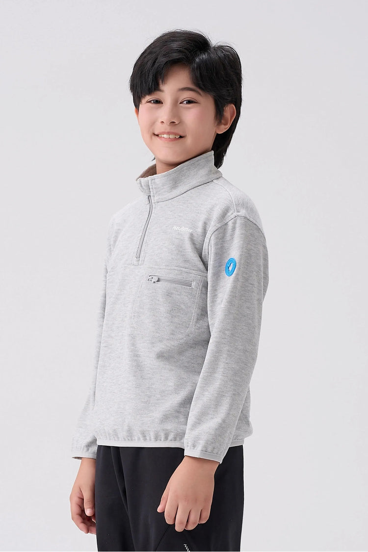 Cloud-Soft Wool Pullover - Light Grey