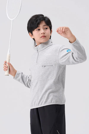 Cloud-Soft Wool Pullover - Light Grey