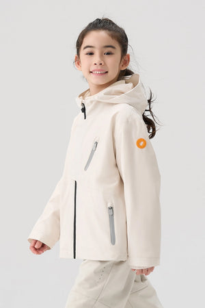 Two-Piece Convertible Jacket - Classic White