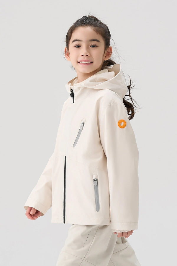 Two-Piece Convertible Jacket - Classic White