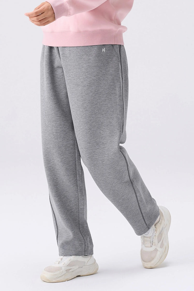 Soft & Stretchy Air-Layer Athletic Pants - Slate Grey