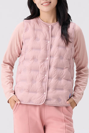 FeatherLite Down Vest - Dusty Rose