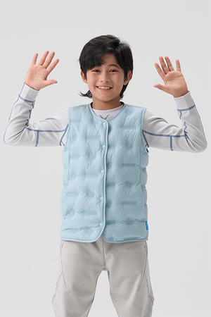 FeatherLite Down Vest - Dusty Blue