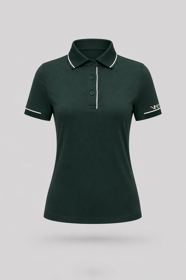 The Sculpt Golf Polo - Evergreen