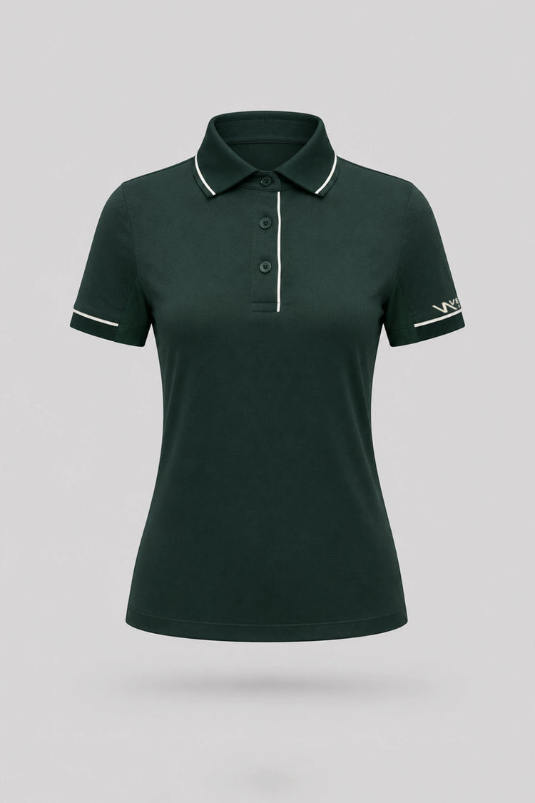 The Sculpt Golf Polo - Evergreen