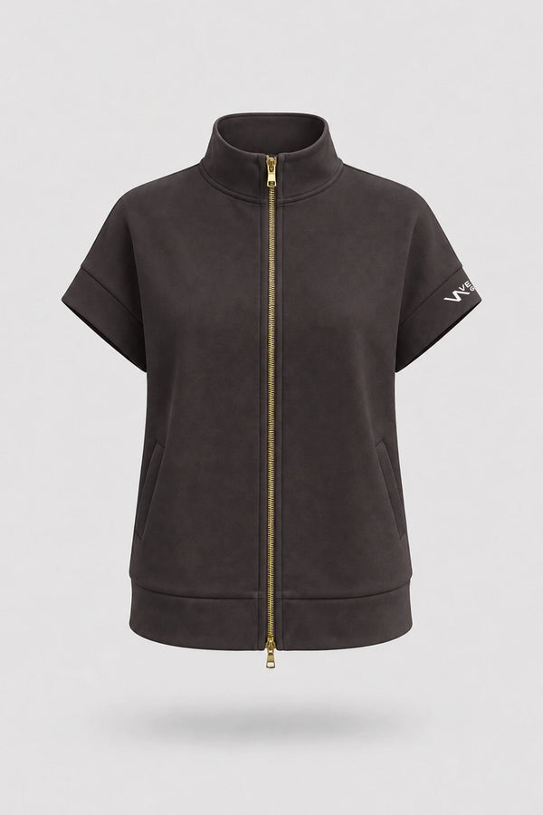 Club Zip Jacket - Coffee