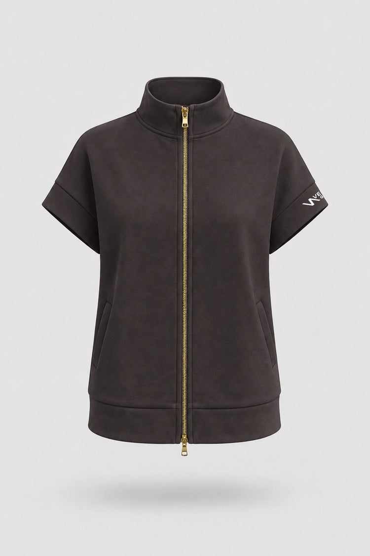 Club Zip Jacket - Coffee