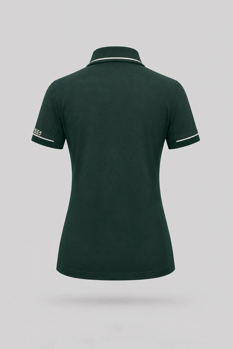 The Sculpt Golf Polo - Evergreen