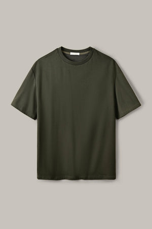 Oversized Classic Tee - Dark Olive Green
