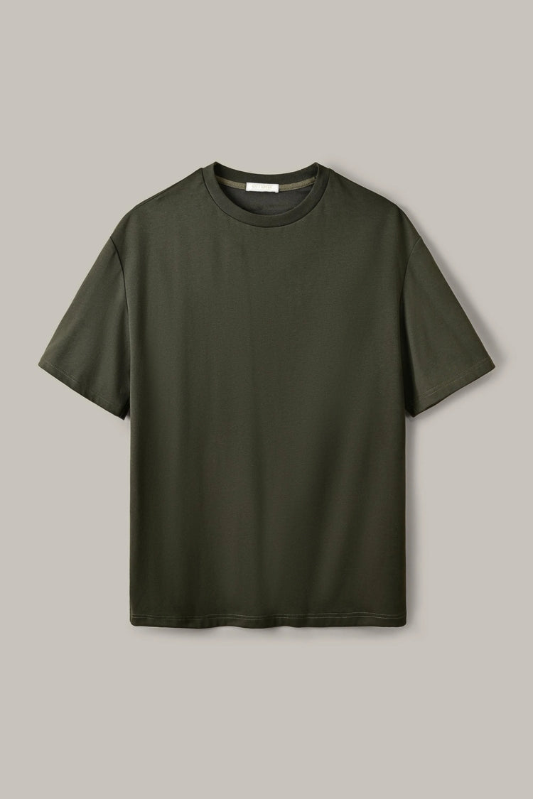 Oversized Classic Tee - Dark Olive Green