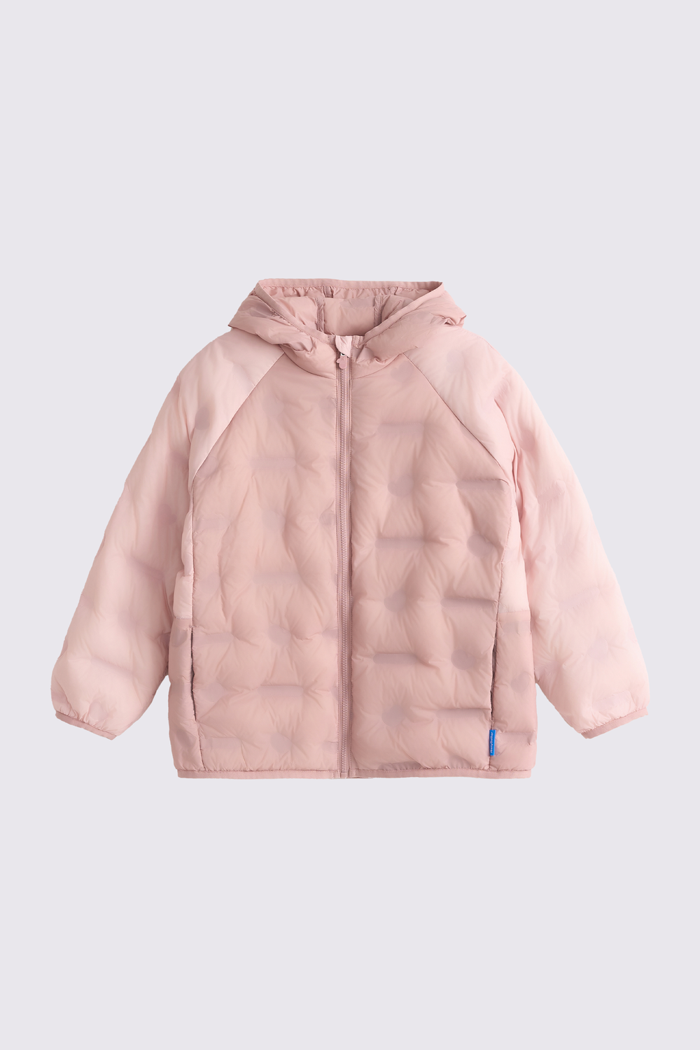 Lightweight Goose Down Coat - Dusty Rose