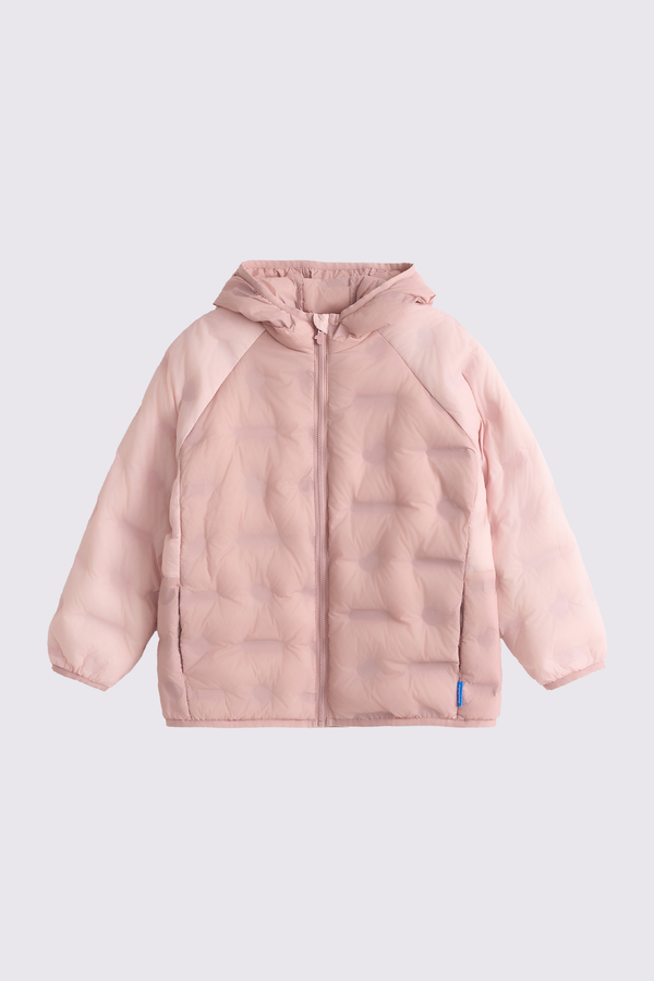 Lightweight Goose Down Coat - Dusty Rose