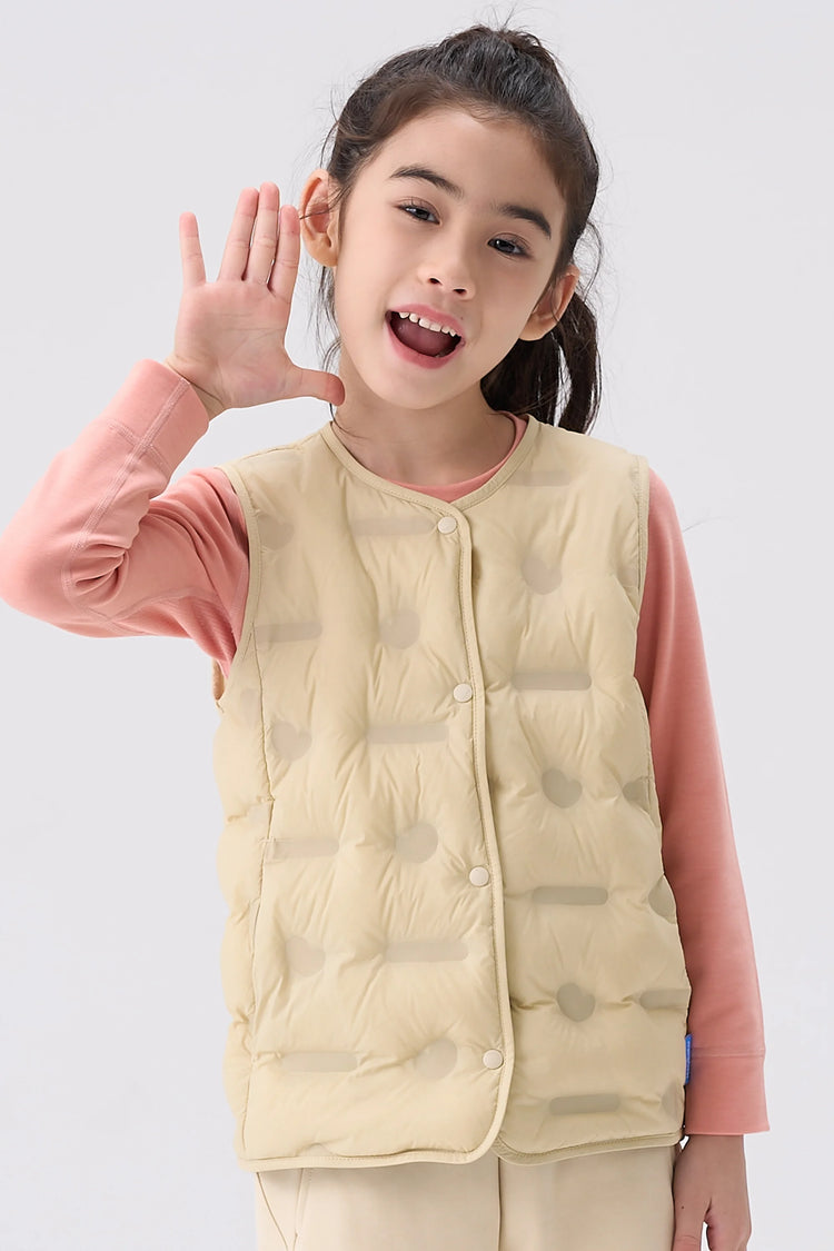 FeatherLite Down Vest - Ivory Beige