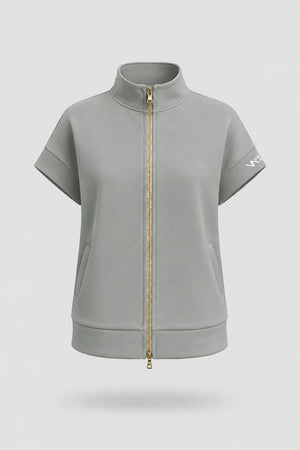 Club Zip Jacket - Sage Grey