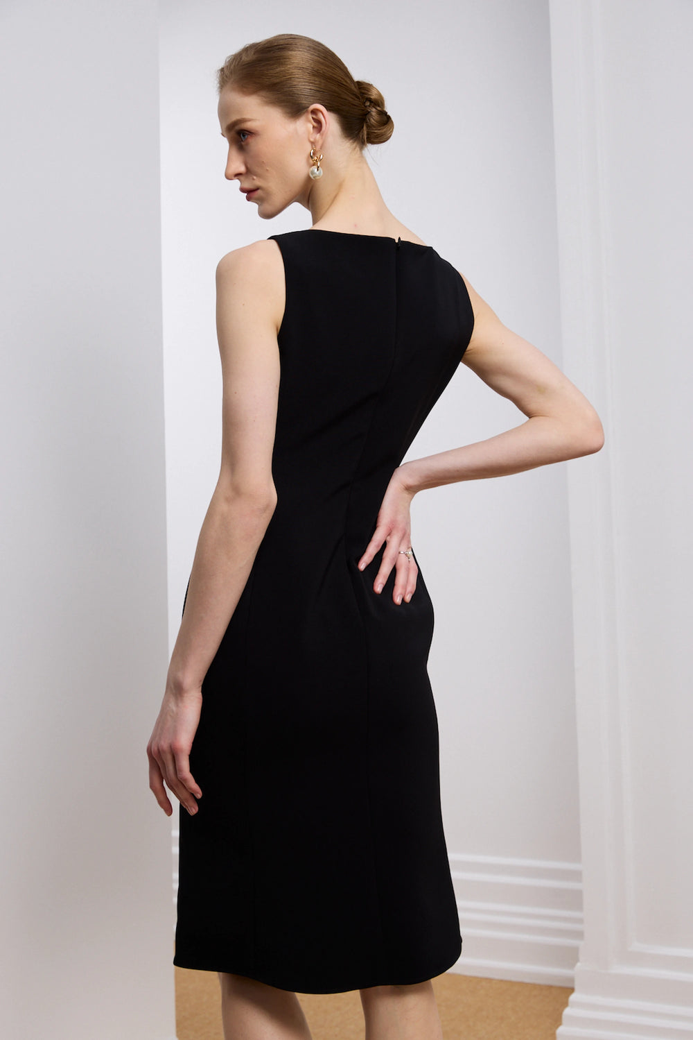 Women's Refined Triacetate Sleeveless Dress