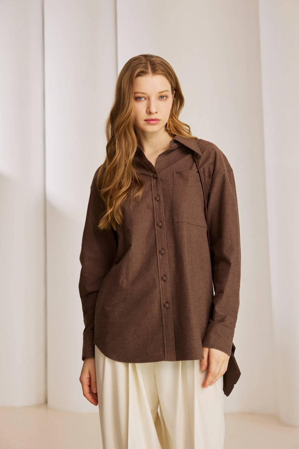 Women‘s Relaxed Utility Pocket Shirt