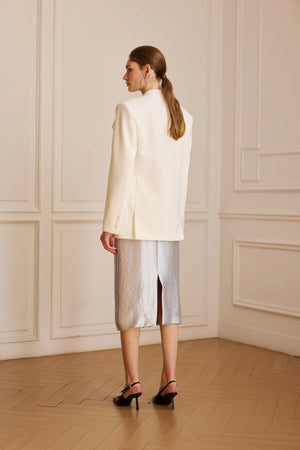 Women's Clean-Line Relaxed Blazer