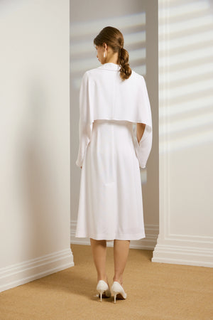 Women's Cape Overlay Coat