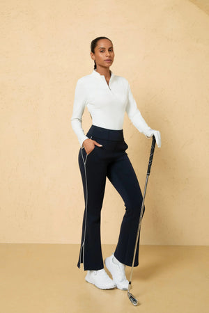 Women’s Contrast Stitch Flare Pant - Inkstone