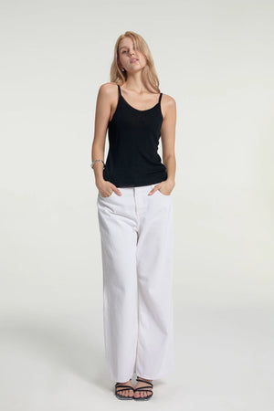 Women’s Shimmer Sheer Knit Tank - Onyx Glow