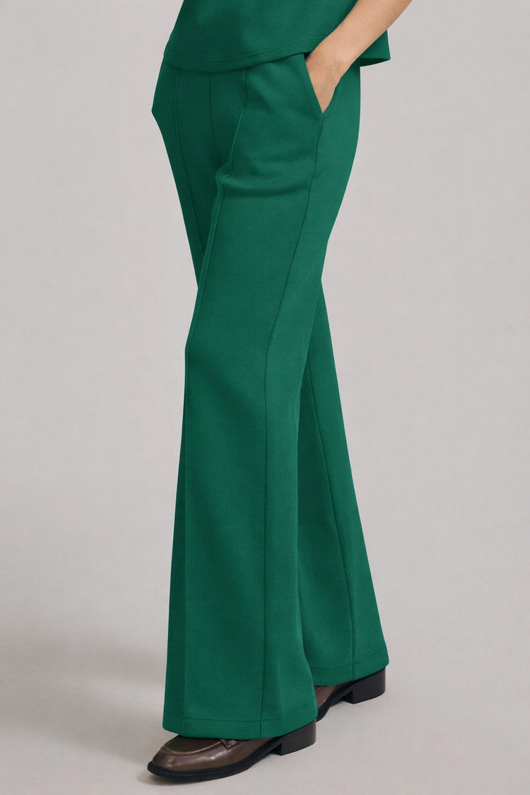 Women’s Luxe Wool Blend Pant - Deep Teal