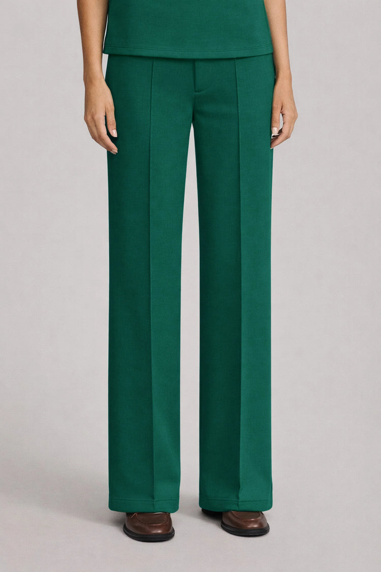 Women’s Luxe Wool Blend Pant - Deep Teal