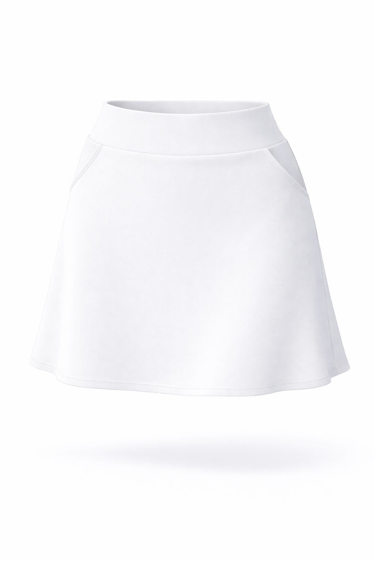 Women’s Smooth A-Line Active UPF 50+ Skort - Bright White
