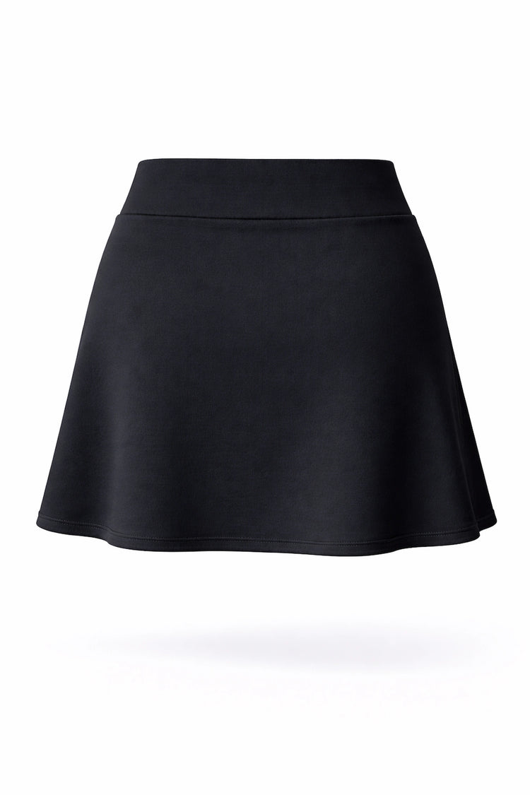 Women’s Smooth A-Line Active UPF 50+ Skort - Black