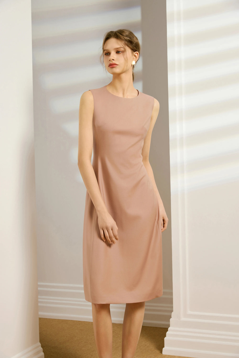 Women's Sleeveless Sheath Dress