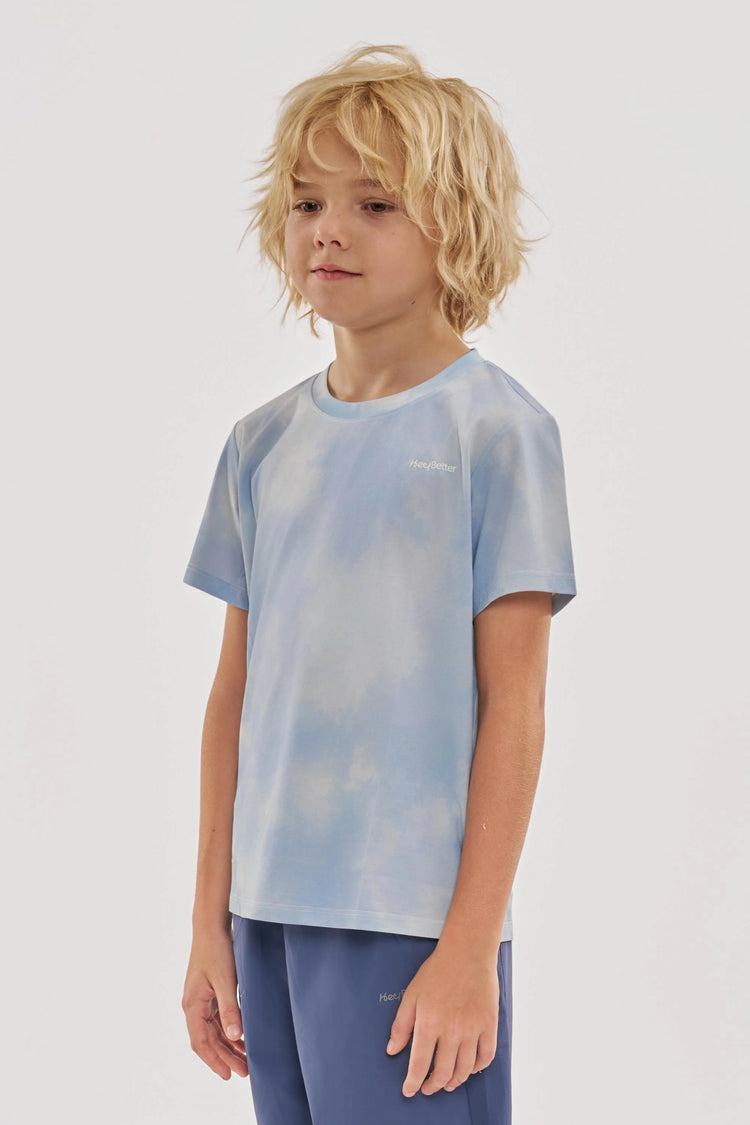 BreezeSoft Performance Tee - Blue Sky