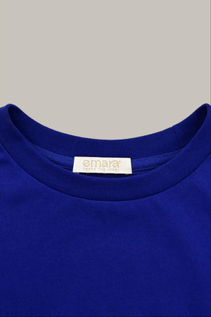 Oversized Classic Tee - Cobalt Blue