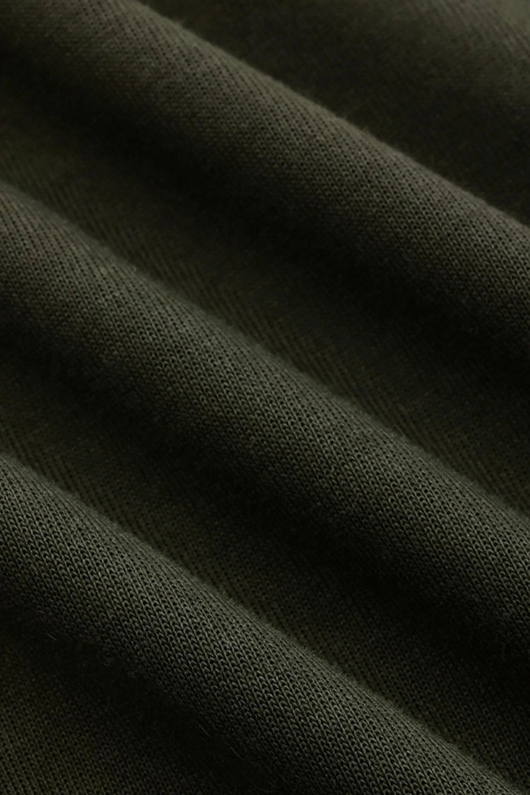 Oversized Classic Tee - Dark Olive Green