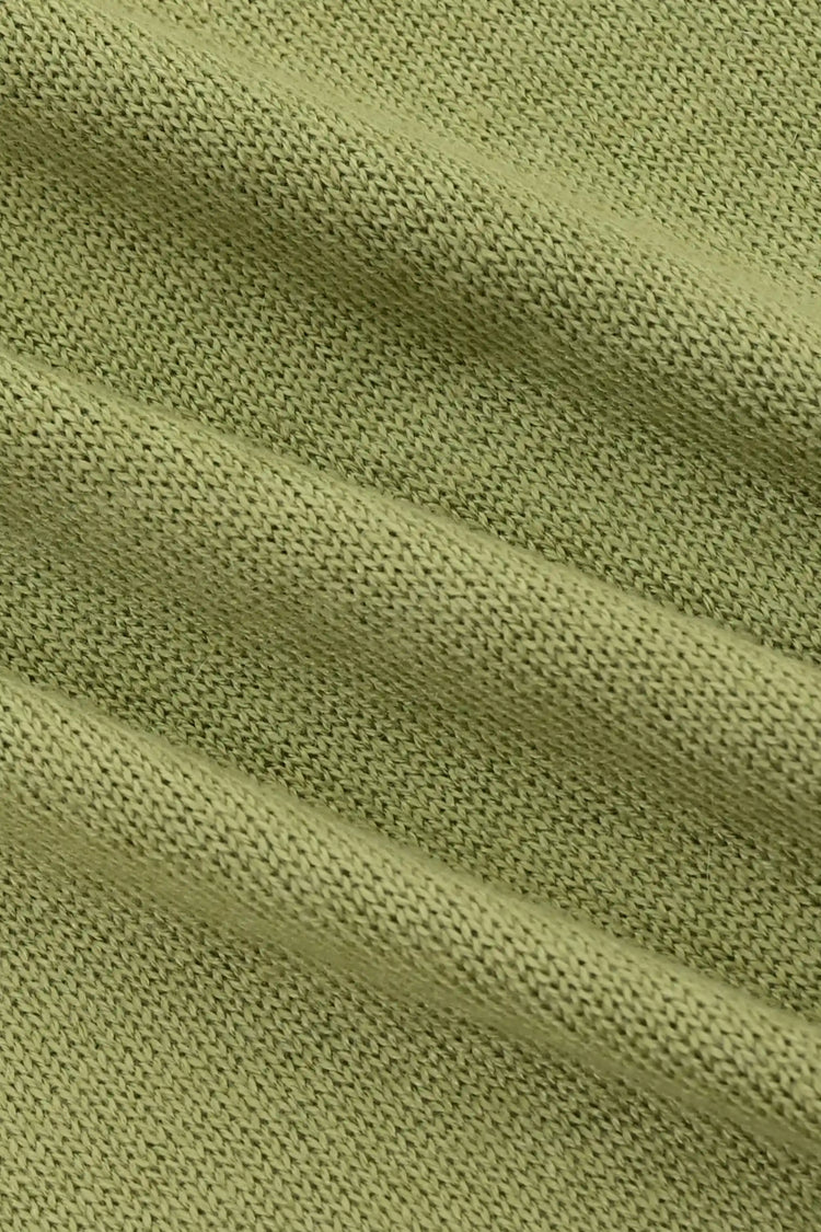 Knit Tie Wrap Shawl - Sage Olive