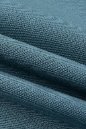 The Oversized Crewneck - Slate Blue